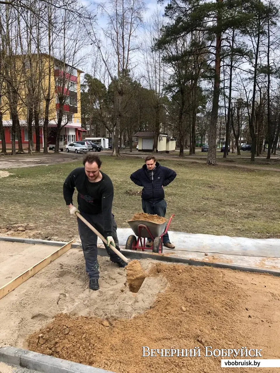 Бобруйская улица Горелика наряжается в новые тротуары. Фото и видео |  bobruisk.ru