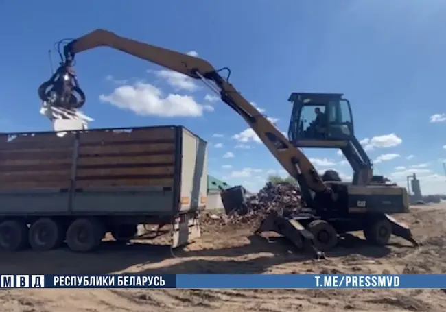 Крупную партию нелегального металла изъяли в Могилевской области