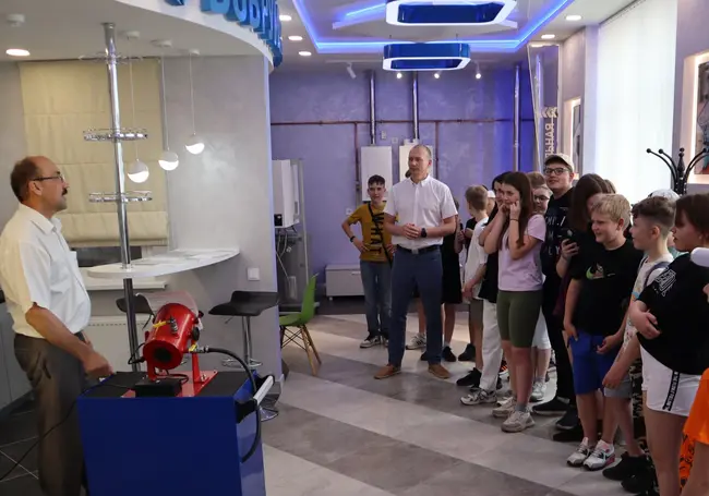 Могилевские школьники побывали с экскурсией на предприятии «Бобруйскгаз». Фотофакт