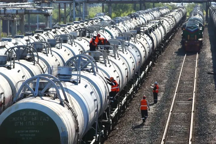 В Беларуси существенно снизили экспортные пошлины на углеводородные газы. Фото: trans.gazprom.ru.