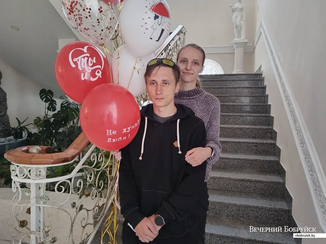 02.05.2025 г. Могилев. Молодожены недели: Денис и Диана Козловы.