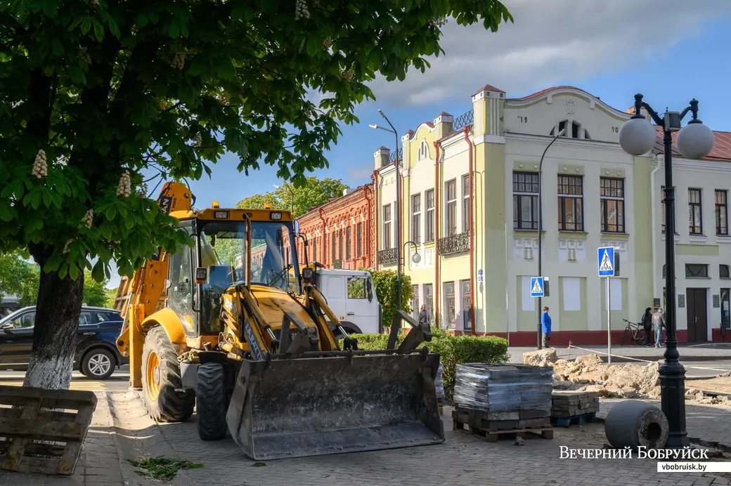 16.05.2025. Улица Социалистическая. Начался ремонт пешеходной зоны