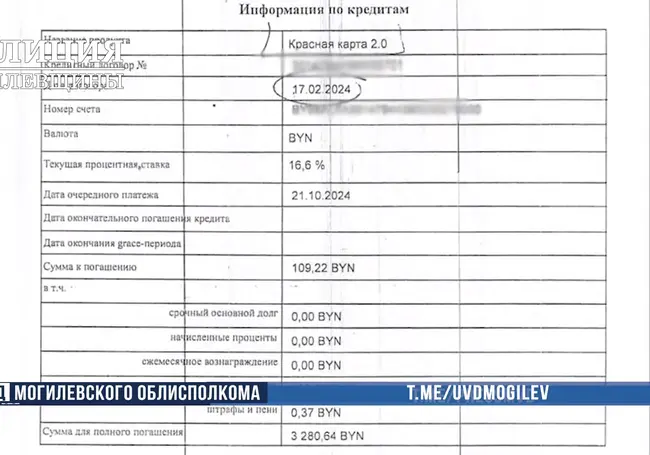 Могилевчанка оформляла кредиты на родственников и подругу без их ведома