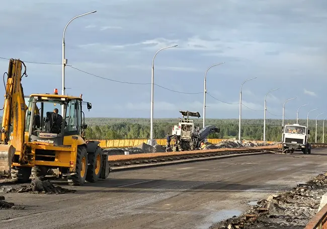 Реконструкция фандоковского моста в Бобруйске уже идет (видео)