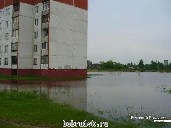 Подтопленными оказались строения на улицам Ручейная, Полесская, Кирова, Мозырьская, Халтурина, Бумажкова, Кирпичная, Колхозная, Крестьянская, Речная, Ванцетти, Мопра,